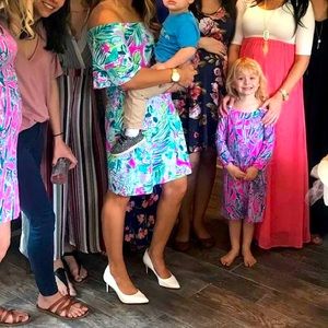 Lilly Pulitzer Off the Shoulder Dress - S